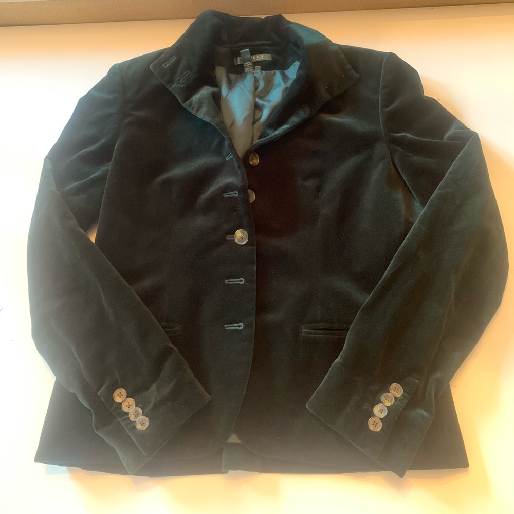 Velvet polo women’s jacket